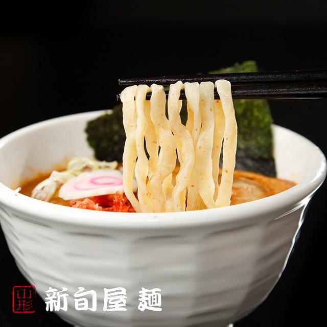【山形　新旬屋　麺】極濃海老豚骨つけ蕎麦｜takumen｜03