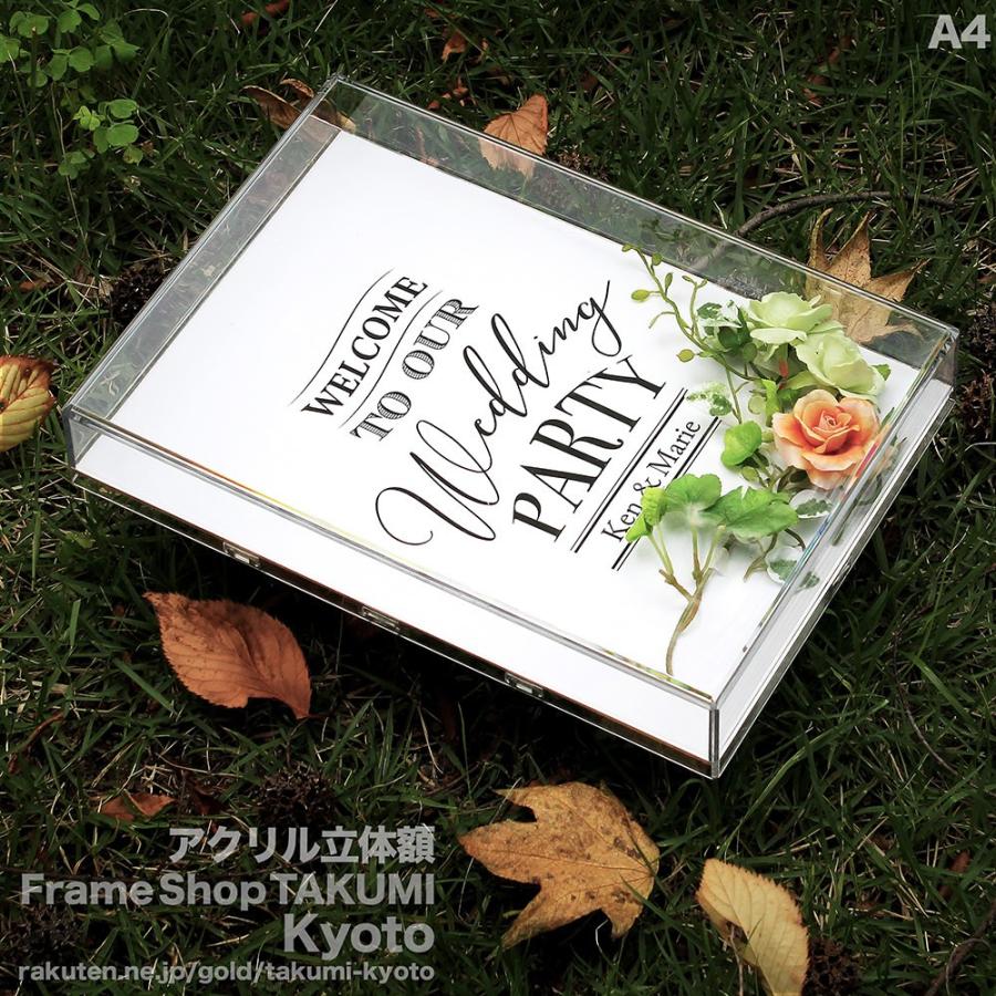 立体額 アクリル立体額 Oaサイズ ウェルカムボード 額縁 ボックスフレーム Art Box Acr Ritai ウェルカムボードと額縁 京都 巧 通販 Yahoo ショッピング