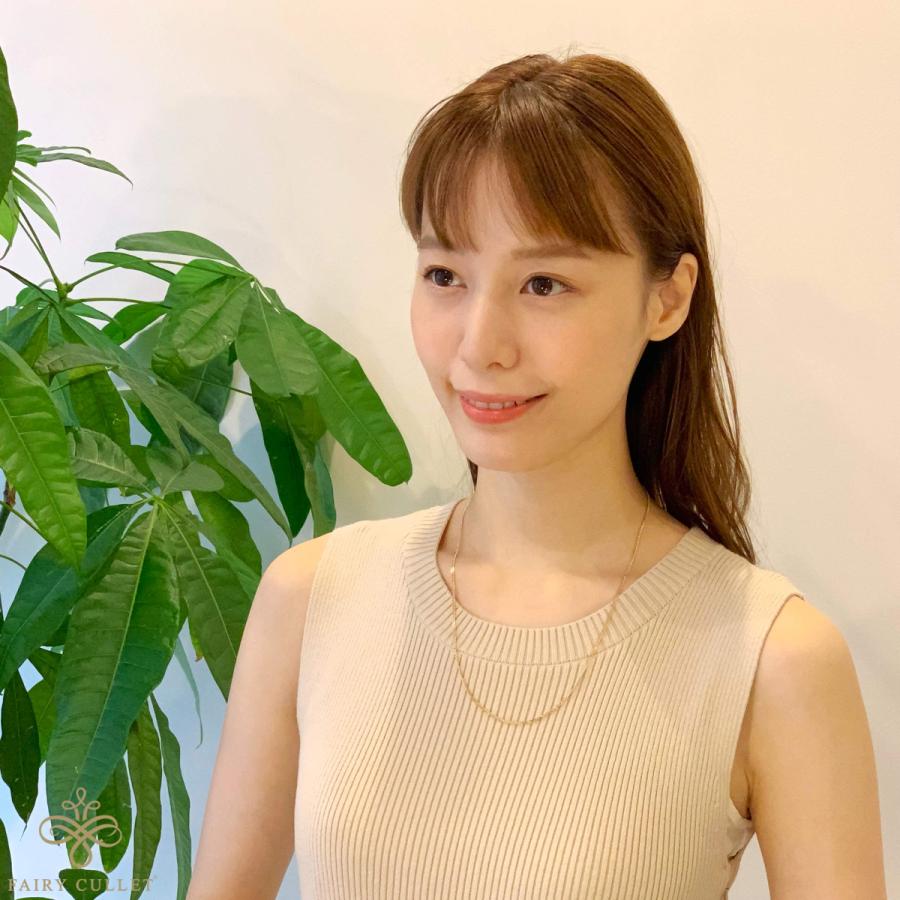 L00304□FAIRYCULLET 18金 K18 ネックレス 検定印 アクセサリー 