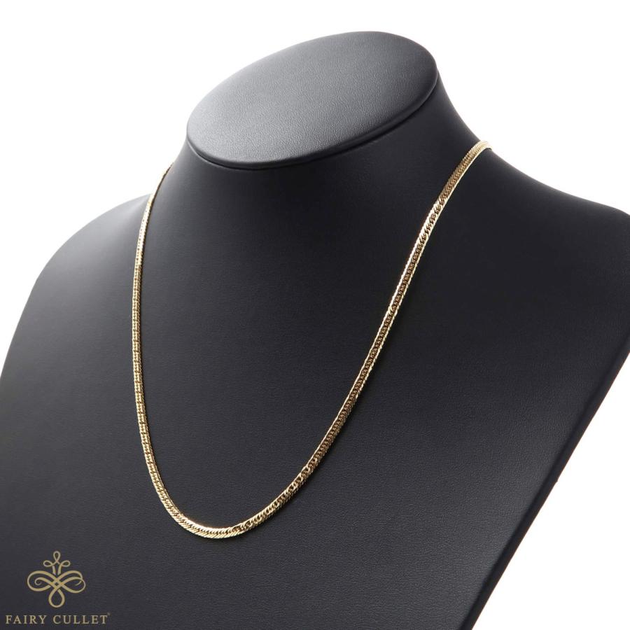 18金ネックレス K18 8面トリプル喜平チェーン 日本製 検定印 約12gUp 50cm 中留め|takumi-shopping|04