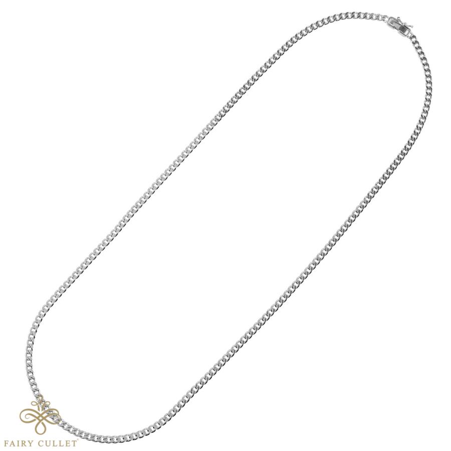 プラチナネックレス Pt950 2面喜平チェーン 日本製 検定印 20g