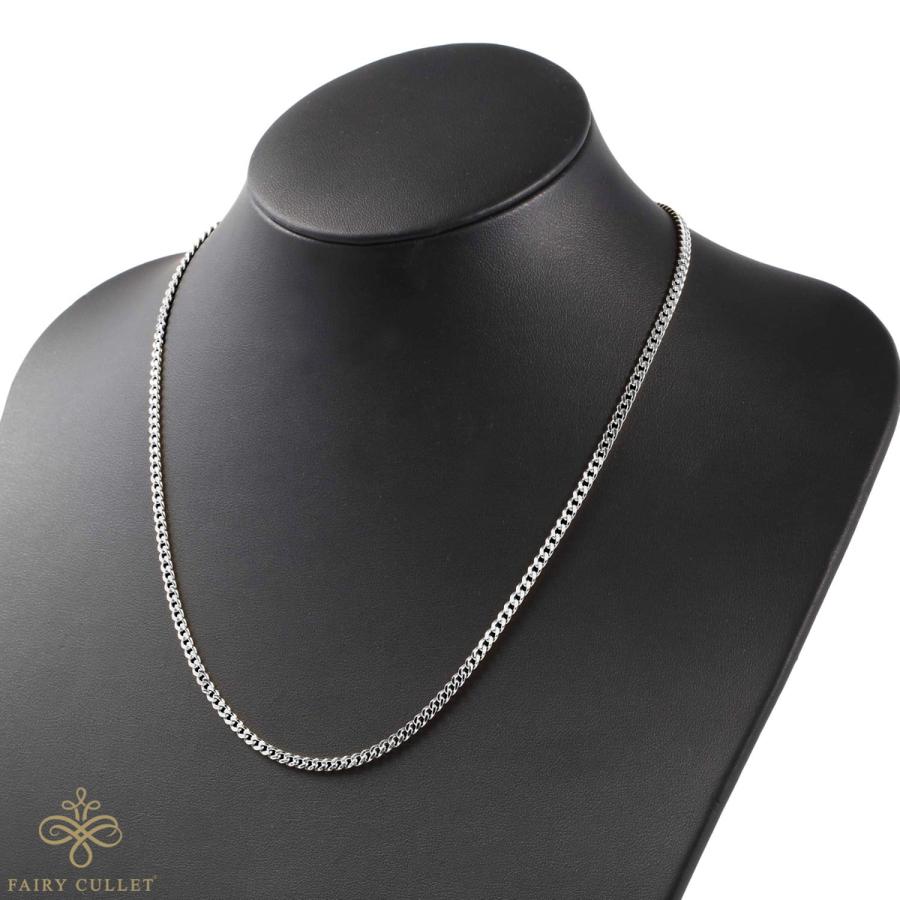 高品質.Pt950ファッション プラチナネックレス2 プラチナネックレス Pt950 2面喜平チェーン 日本製 検定印 20g