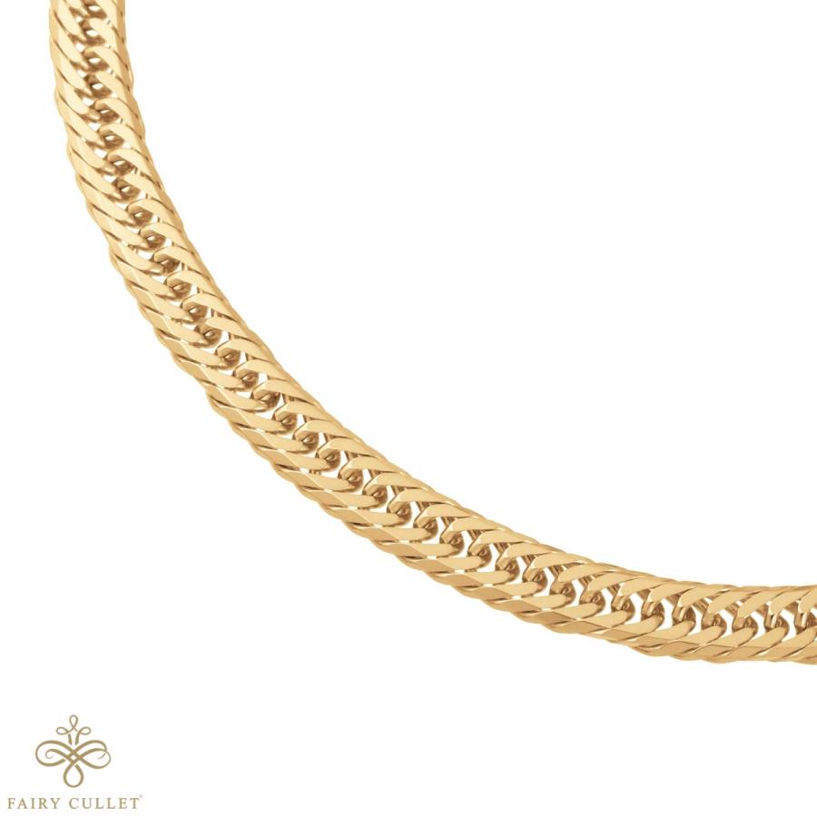 K18 ゴールド8面トリプル喜平ブレスレット17センチ4.5g