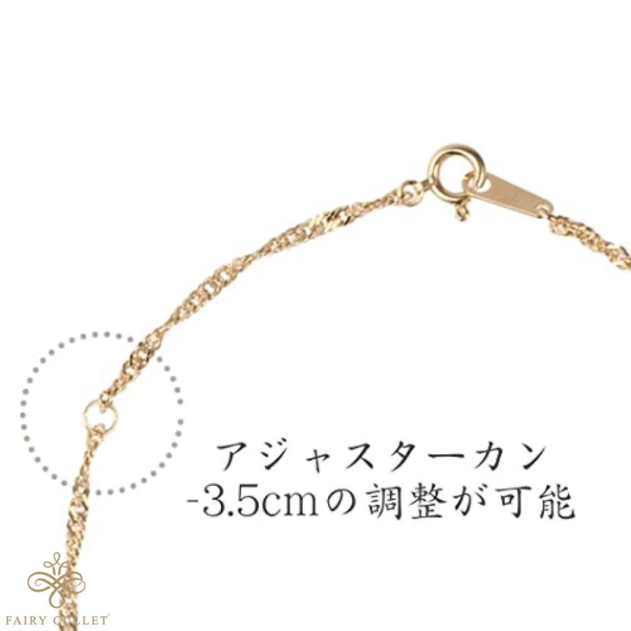 18金ネックレス K18 スクリューチェーン 40cm (約0.75g)｜takumi-shopping｜02