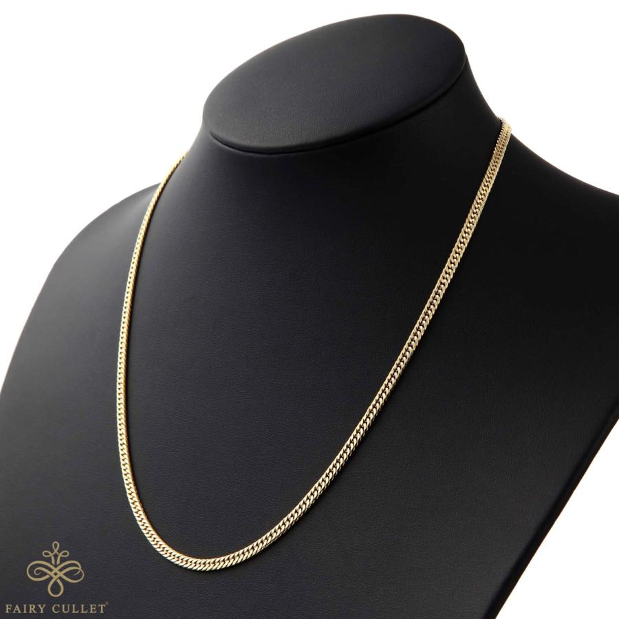 18金ネックレス K18 16面ダブル喜平チェーン 刻印入 20g 50cm 中 18金ネックレス K18 16面ダブル喜平チェーン 刻印入 20g 50cm 中