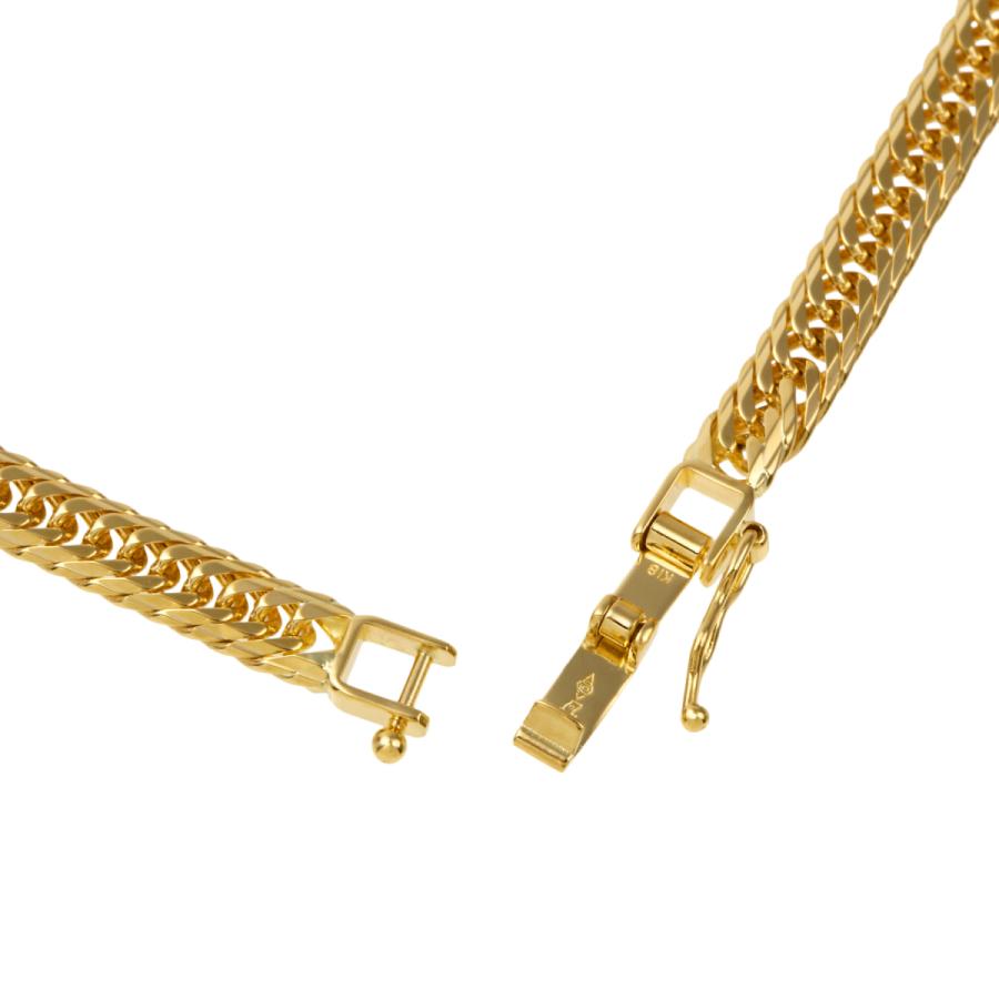 18金ネックレス K18 14面 Mカットトリプル 喜平チェーン 30g 50cm 中留め|takumi-shopping|05