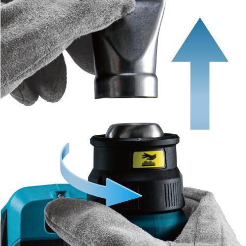 マキタ（makita） 18V 充電式ヒートガン HG181DZK 本体+ケースのみ 