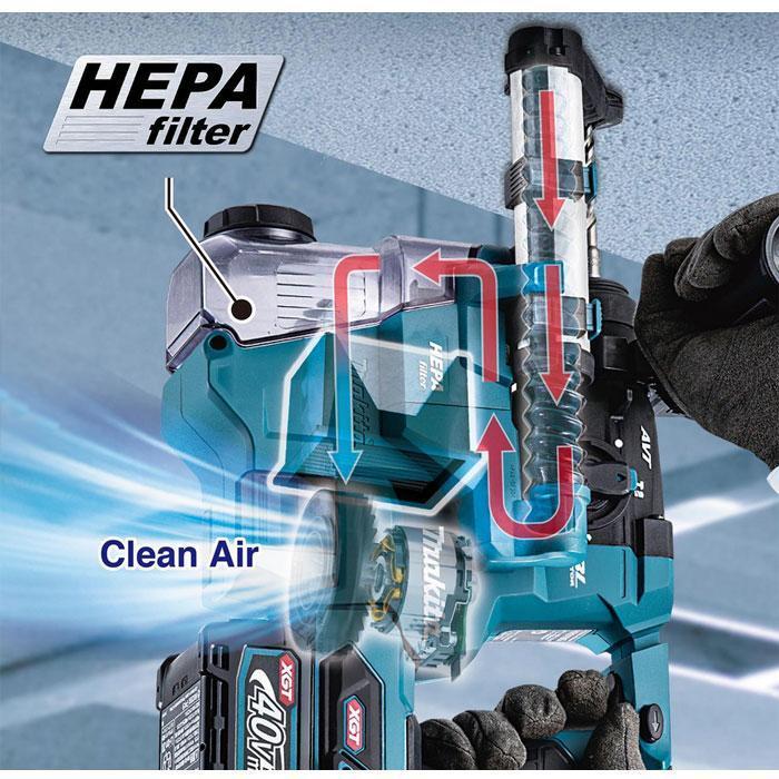 マキタ（makita） 40Vmax 充電式ハンマドリル HR010GRDX 20mm SDS 