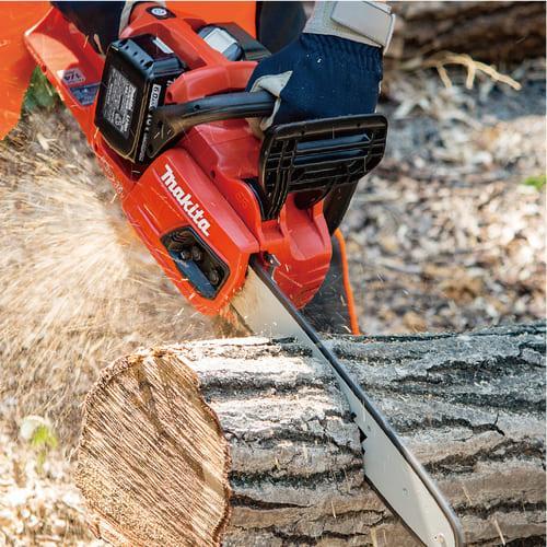 ★新品未使用 makita/マキタ MUC355DGFR 350mm充電式チェンソー バッテリー×2個/急速充電器付き 18V×2 36V 電動工具 ★ マキタ（makita） 36V 充電式チェンソー MUC355DGFR 350mm 18V+18V=36V