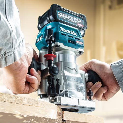 マキタ（makita） 40Vmax 充電式トリマ RT002GRDX プランジベース仕様 