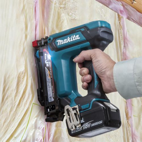 マキタ（makita） 18V 充電式タッカ ST421DRG J線ステープル専用/4mm