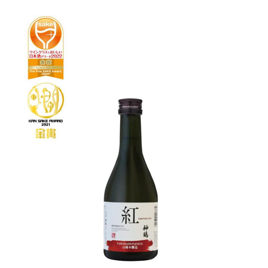 神鶴 千紫万紅300ml×４本セット（純米吟醸・吟醸・純米・山廃本醸造）飲み比べ（ギフト箱付き）｜takumijapan｜06