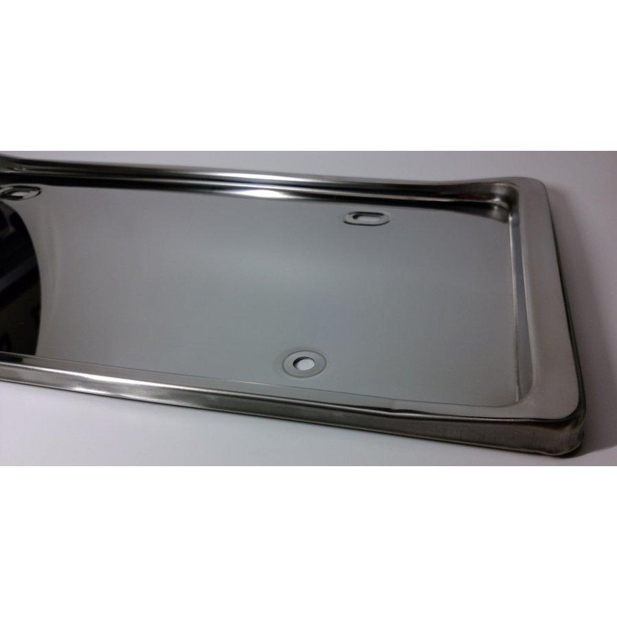 エストック ナンバーフレーム ステンレス センサー対応 大型用 ST-86