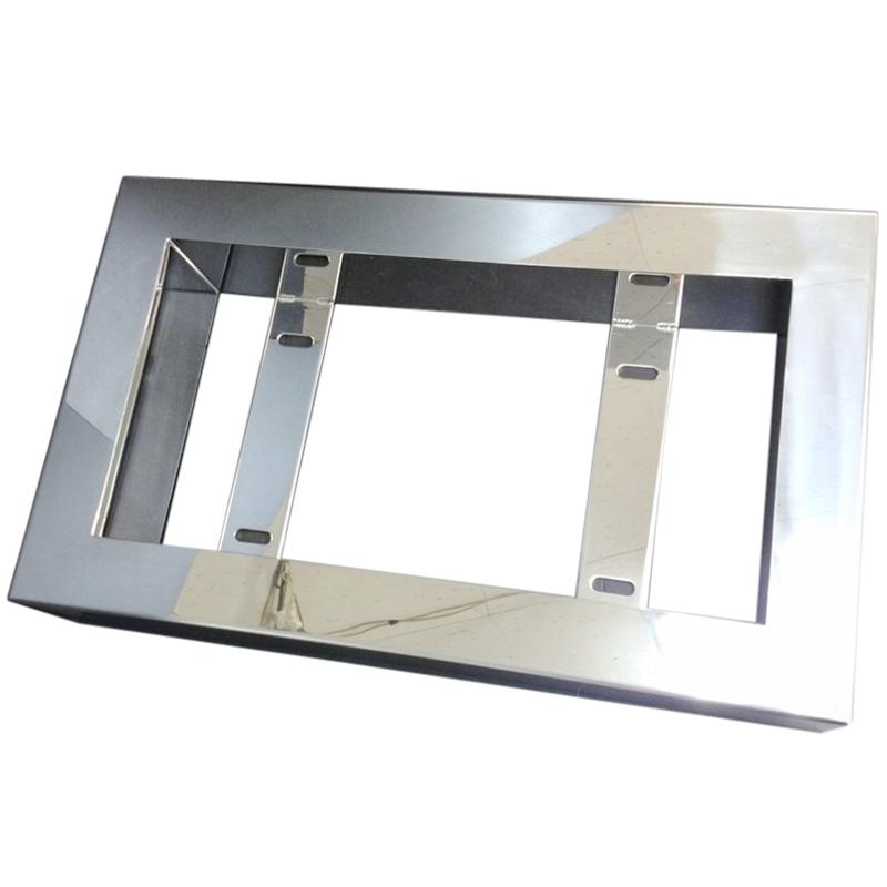 エストック 50角ナンバーフレーム ステンレス 大型用 St 81h ナンバープレート枠 トラック カー用品 Morenotafurt Com