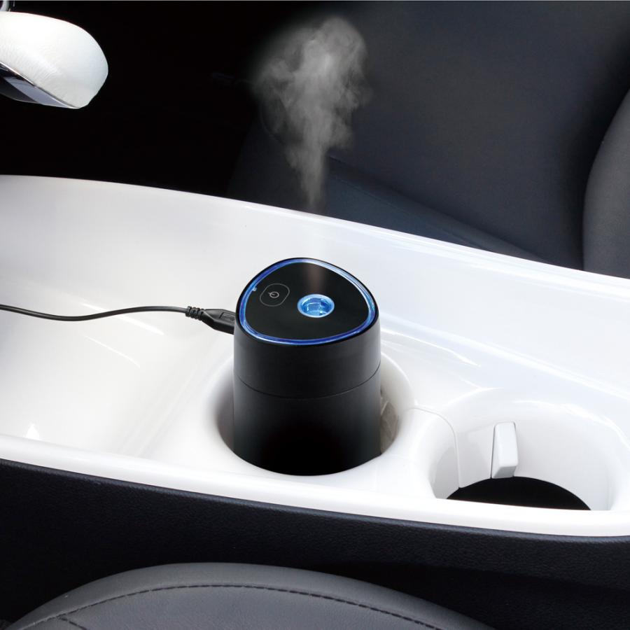 YAC（ヤック） 槌屋ヤック パーソナルミスト ブラック CD152 超音波式