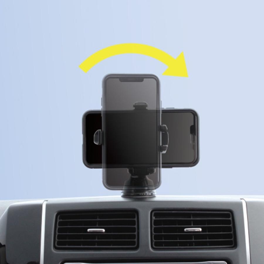 YAC（ヤック） ZE-33 スマホホルダー PITANKOミニ ブラック ゲル吸盤