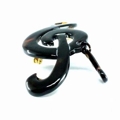 CBS日本公式アカウント02  べっ甲　　ブローチ 希少 本べっ甲帆船ブローチ