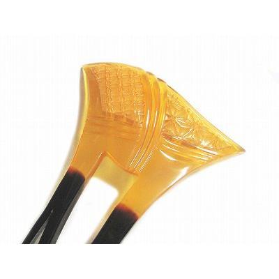 飴色透かしべっ甲 かんざし 結婚式 黒留袖 和装 本鼈甲 本べっ甲 還暦祝 成人の日 Bk 3514 匠の工芸館 珊瑚 べっ甲専門店 通販 Yahoo ショッピング