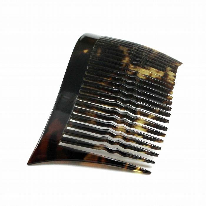 本べっ甲 櫛 黒甲 ヘア アクセサリー (のし等ギフト対応無料) 縦 本べっ甲 櫛 黒甲 ヘア アクセサリー (のし等ギフト対応無料) 縦