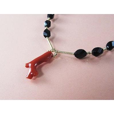 k182ミリミラーボール入りレットスピネルネックレスNO25-1345 k182ミリミラーボール入りレットスピネルネックレスNO25-1345 お