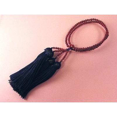 赤珊瑚 本連 数珠 女性用 数珠袋付 桐箱入 (のし等ギフト対応無料) 4.7 
