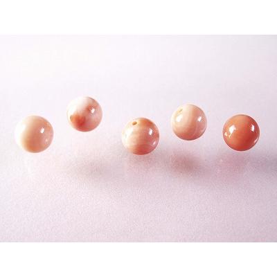 ピンク珊瑚 ルース 8ミリ玉 深海珊瑚の玉に片穴をあけて5個をセットにしました 5個のお値段です パーツ 無染色さんご サンゴ 裸石 天然 Pts 44 珊瑚 べっ甲専門店 匠の工芸館 通販 Yahoo ショッピング