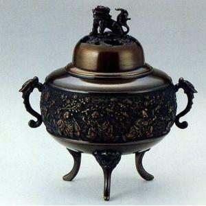 高岡銅器 香炉伝統美術工芸品