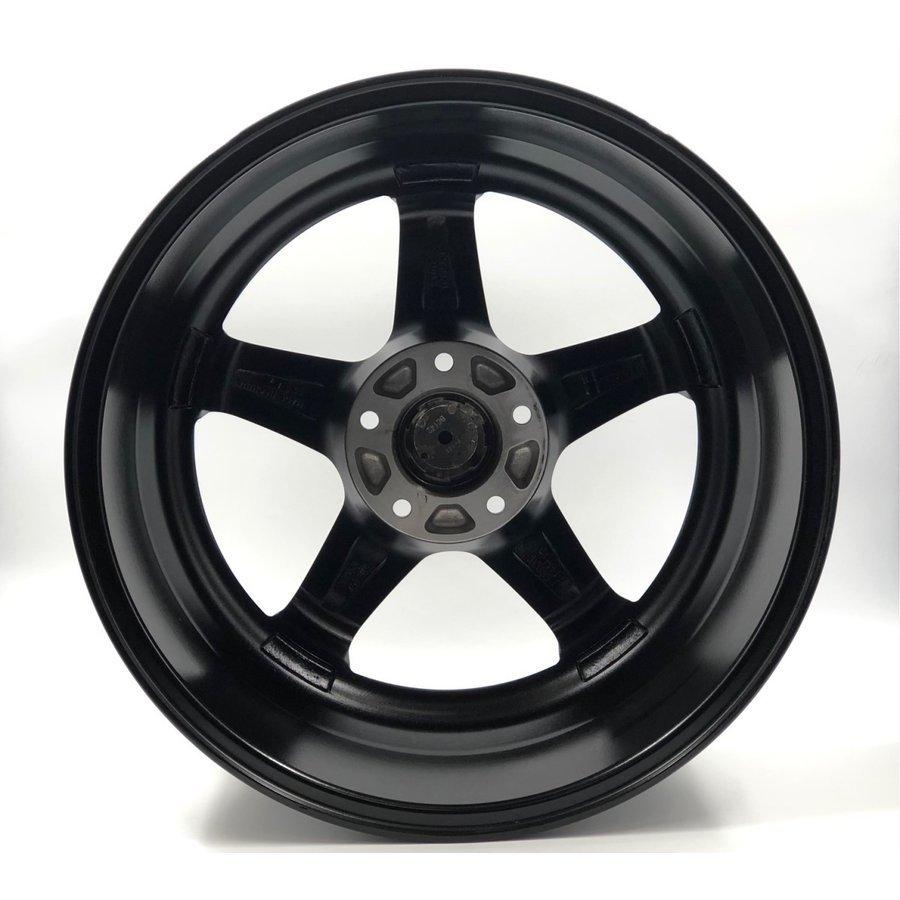 ホイール 18インチ 2本セット 18x10.5J +15 5H-114.3 ガンメタ スポーク CLEAVE 送料無料 No.10｜takumimotoroil｜05