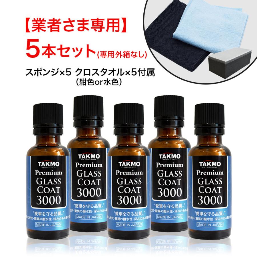 TAKMO（タクモ） 【法人様専用】ガラスコーティング剤 車ボディ用 硬化 