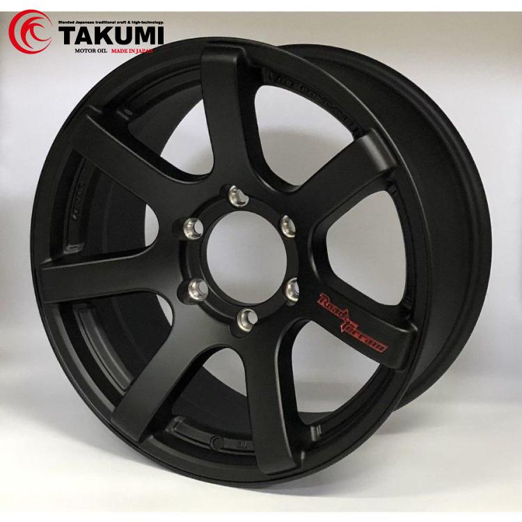 ホイール 17インチ 4本セット 17x8J +20 6H-139.7 マットブラック