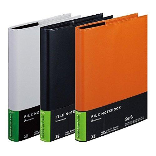 マルマン バインダー ジウリス ファイルノート A5 穴 ブラック F2a 05 全国宅配無料