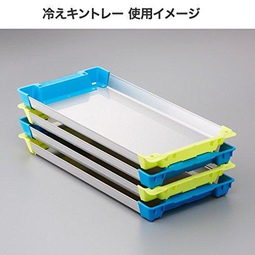 シマノ(SHIMANO) イカ 冷えキントレー 3枚セット イエローブルー S AC-C82R エギング クーラーボックス 