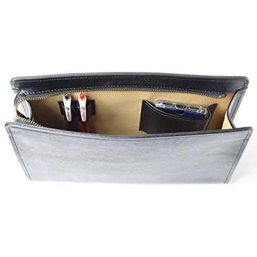 (シンセーロ)SiNCERO セカンドバッグ メンズ 本革 日本製 B5 wr-1001 (クロ) 日本製