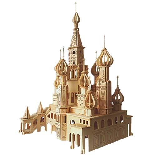 5☆好評 フェリモア 立体パズル クラフトキット 組み立て 3D 木製 DIY