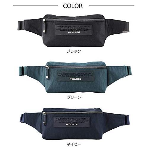 セール品 [POLICE(ポリス)] ボディバッグ クレスパ PA-64000 グリーン