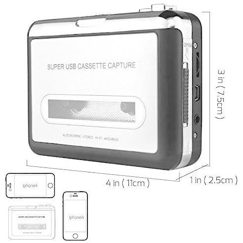 大特価 白 年最新版 ダイレクト カセットテープ Mp3変換プレーヤー カセットテープデジタル化 コンバーター Pc不要 Usbフラッシュメモリ保存 絶対一番安い Www Iacymperu Org