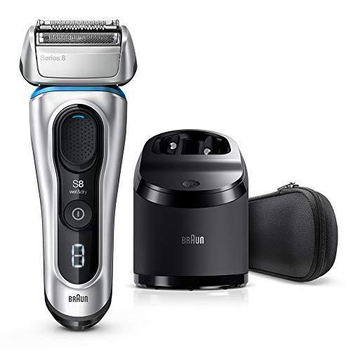 89%OFF!】除菌洗浄器付き ブラウン シリーズ8 メンズ電気シェーバー 5