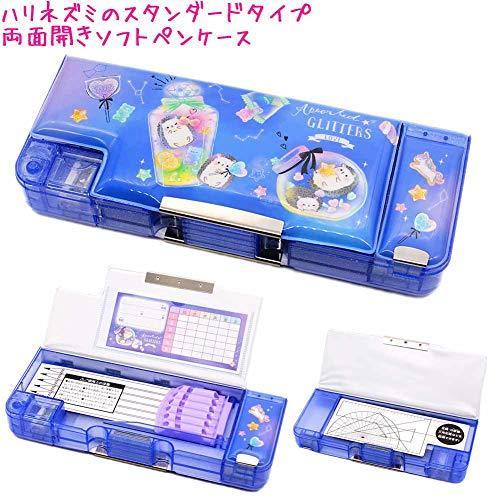筆箱 小学生 ソフト ペンケース 女の子 向け ボトル と ハリネズミ Assorted Glitters 両面開き 一年生 二年生 新入学 A B08mw43n3r たくみれネットショップ 通販 Yahoo ショッピング