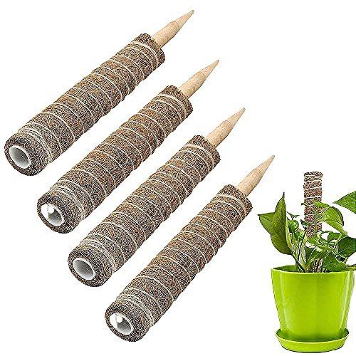 Yivoumi 植物支柱 園芸支柱パーツ 観葉支柱 ココナッツ支柱 ガーデニング用支柱 植物サポート延長可能 水分 養 A B0991phhxz たくみれネットショップ 通販 Yahoo ショッピング
