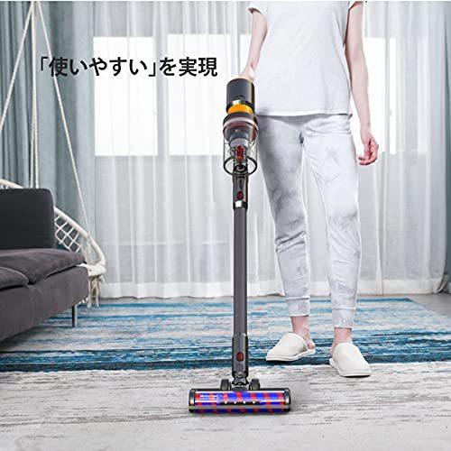 掃除機 コードレス コードレス掃除機 サイクロン式 2４000PA 超 LED