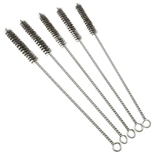 人気ブラドン Lioobo 排水パイプ洗浄用ブラシ 排水パイプ詰まり取り パイプ 排水溝 ブラシ 排水口 洗浄用 全長33cm 直径1 6cm 5本セット 掃除用ブラシ Www We Job Com