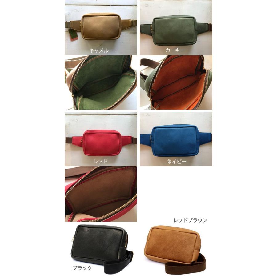 PARLEY エルク FE-44 ボディバッグ 鹿革 メンズ レディース 斜め掛け