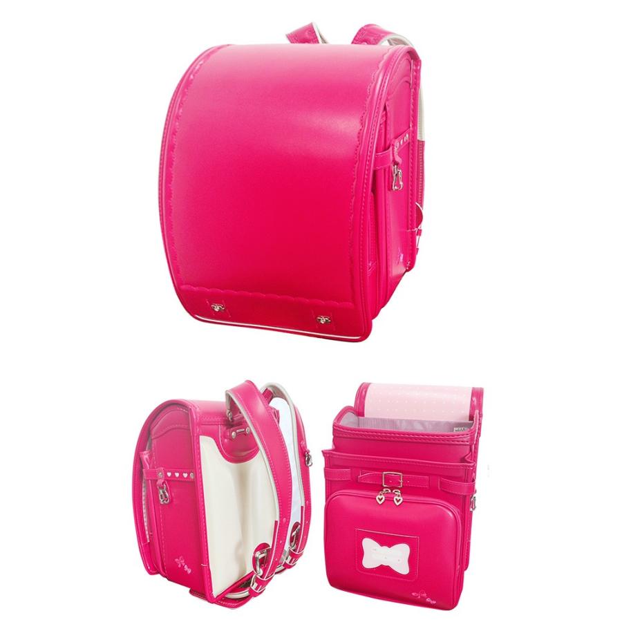 【新品】大人気 女の子ランドセル リボン 大容量 軽量 撥水 ライトピンク 数量限定 ランドセル フェミニンリボンスペシャル 日本製 TEIJIN