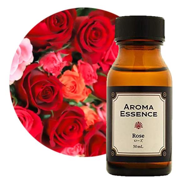 季節のおすすめ商品 アロマエッセンス ローズ 50ml アロマオイル 調合香料 芳香用 アロマポット ディフューザー コスメ フレグランス 日本製 アロマ エッセンス Wantannas Go Id