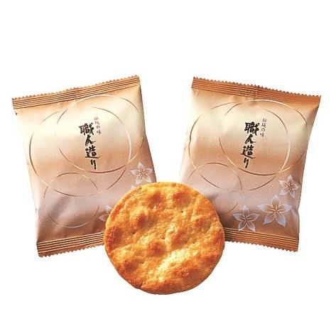 10枚入 職人造り (1枚×10袋) せんべい 煎餅 人気 堅焼き 鰹だし 天