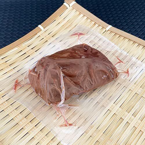 天然 馬レバー レバ刺し 約50g×5パック 馬肉 馬刺し 馬レバ刺し 生食用 冷凍真空 食べきりサイズ ヘルシー ギフト お取り寄せ｜takumiya-miyazaki｜03