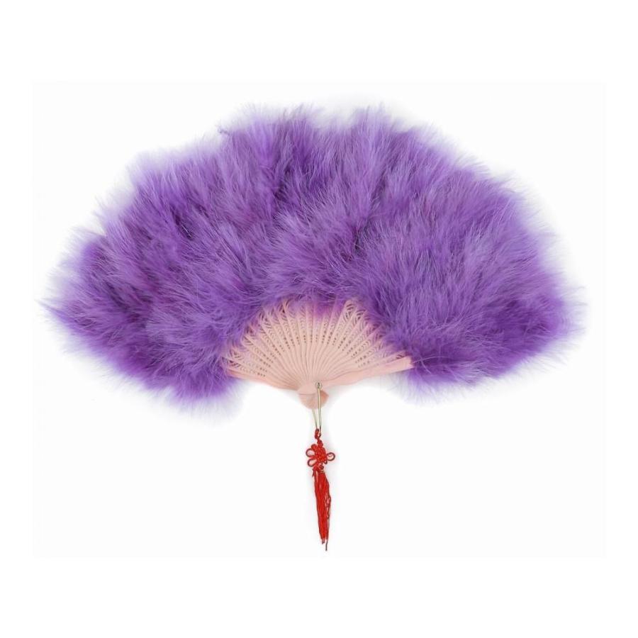 アクセントの飾り紐付 高級羽扇子 フェザーファン ゴージャス パーティー ジュリアナ東京 チャイナドレス 紫 0623 360 Bagus 通販 Yahoo ショッピング