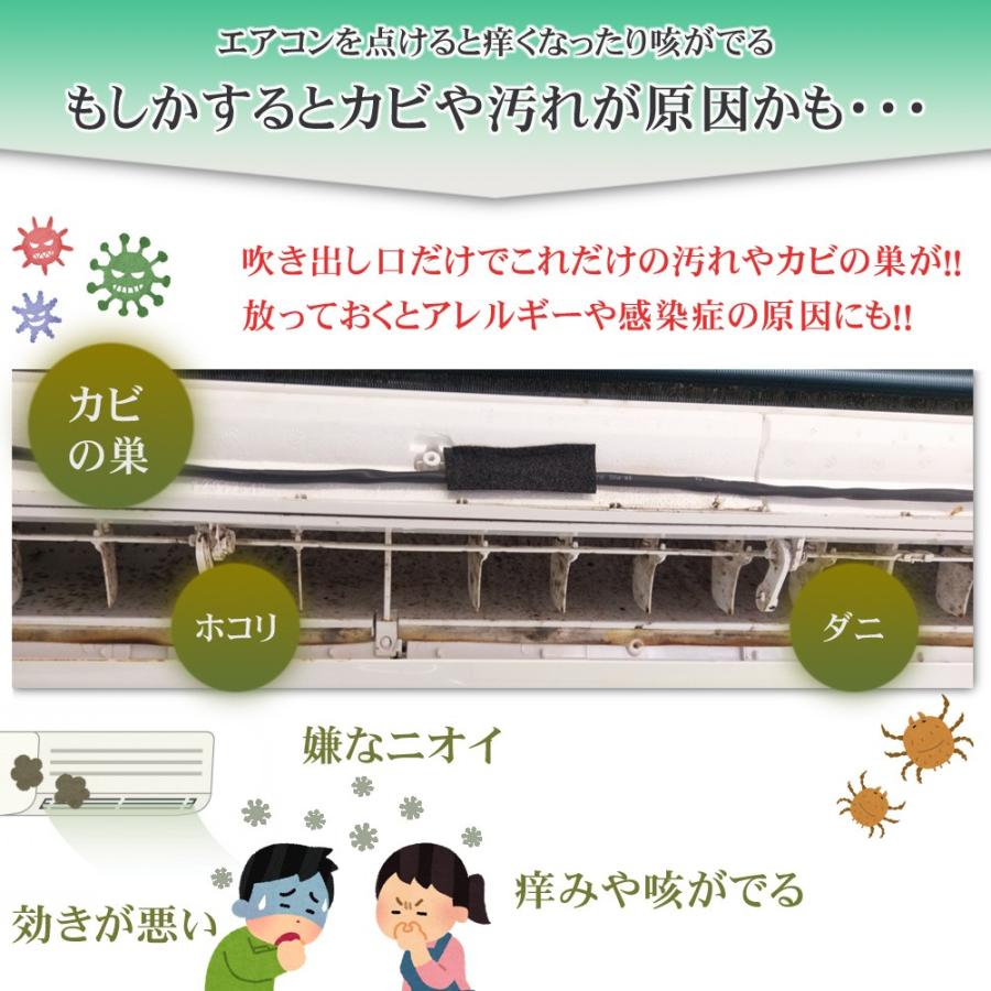 エアコン 家庭用 壁掛け フィン ファン 洗浄カバー シート エアコン掃除用カバー ダニ 洗い落とす際に カビ 防止 ホコリ お洒落 プロも使用する 汚水の飛び散り を