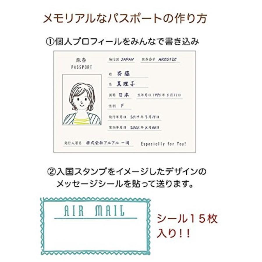 色紙 寄せ書き メッセージ帳 メモリアルパスポート色紙 学校  卒業 引退  寄せ書き 退職 お祝い ギフト プレゼント 贈り物｜takuta2｜06