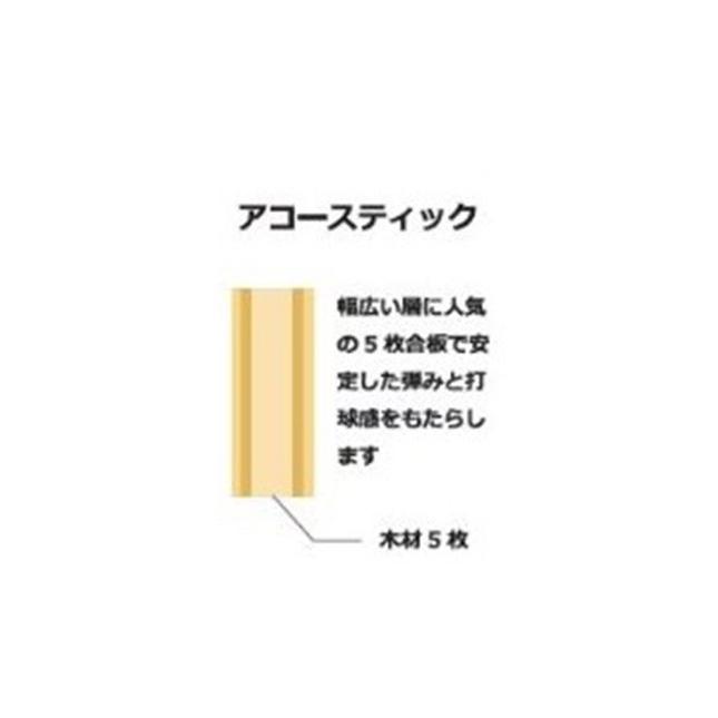 Nittaku ニッタク テナリーアコースティック 卓球 ラケット 初心者 中級者 上級者 卓球ラケット adb0119の画像
